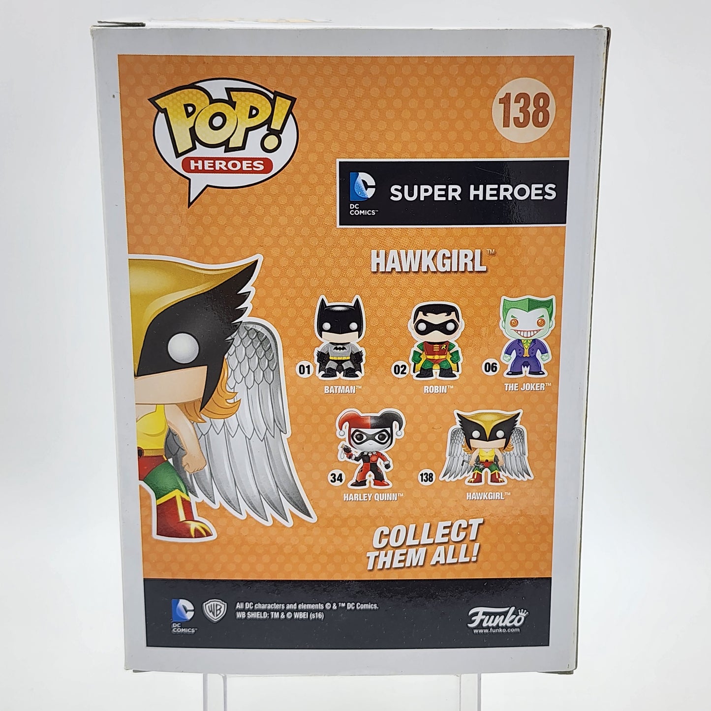 Funko Pop - Hawkgirl #138 (Legion of Collectors)
