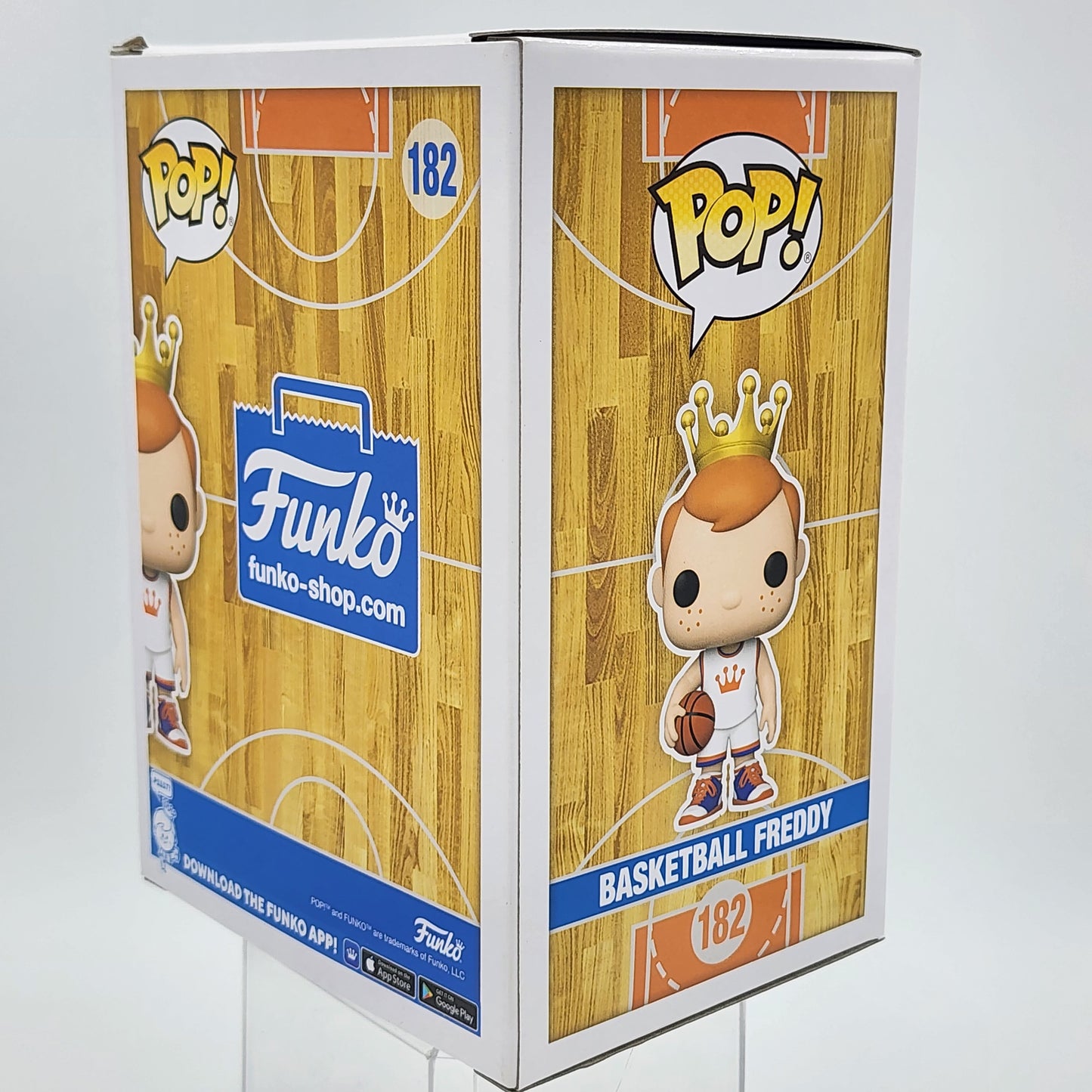 Funko Pop - Basketball Freddy (White Jersey) #182 (Fall Conv.)