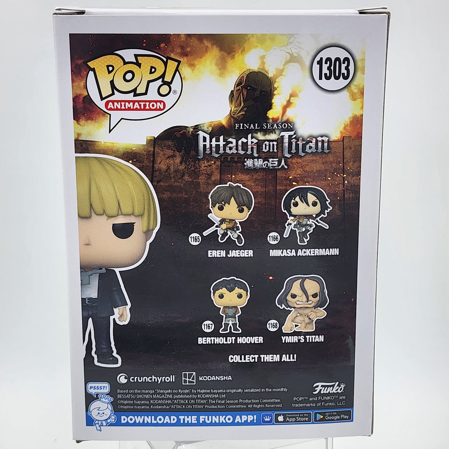 Funko Pop - Attack on Titan: Yelena #1303