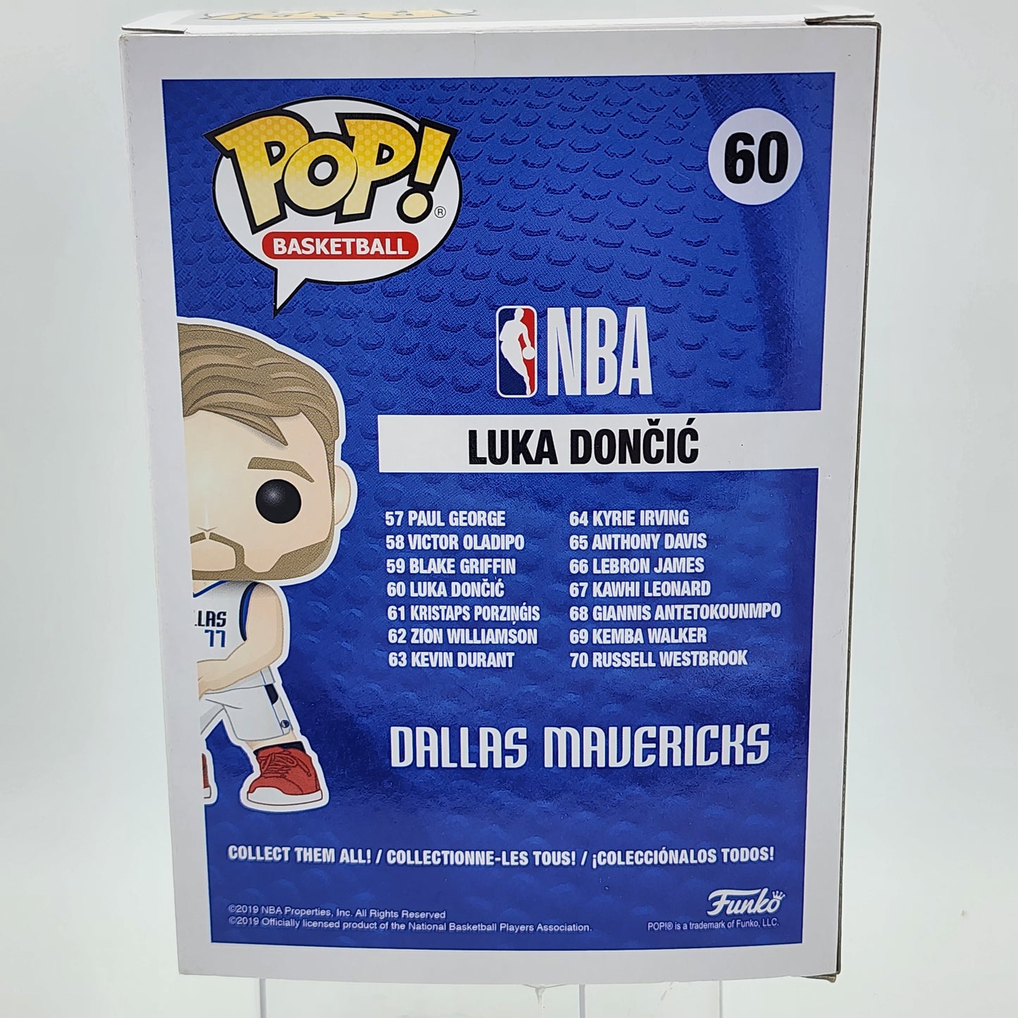 Funko Pop - NBA: Mavericks: Luka Doncic #60
