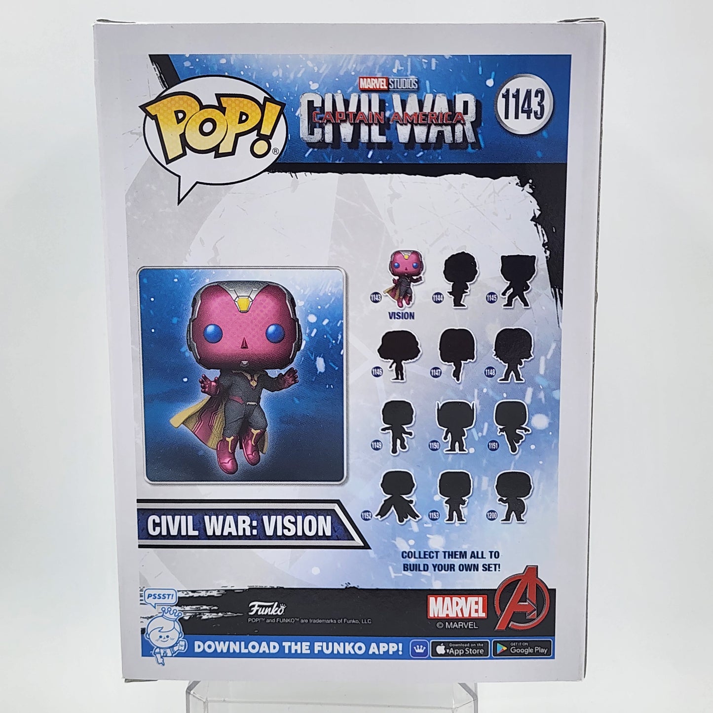 Funko Pop - Captain America Civil War: Vision #1143