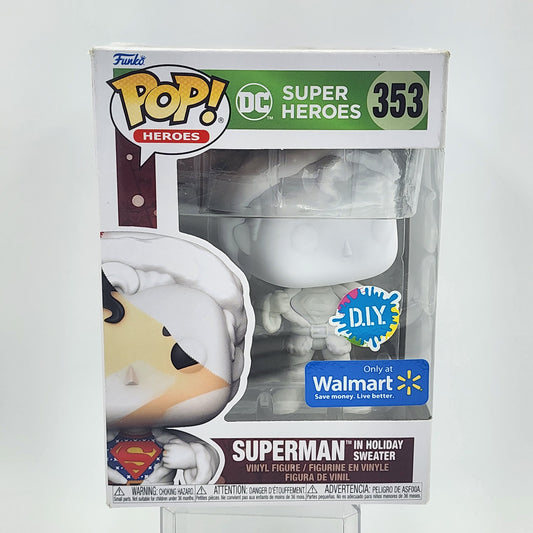 Funko Pop - DC Super Heroes: Superman in Holiday Sweater (DIY) #353