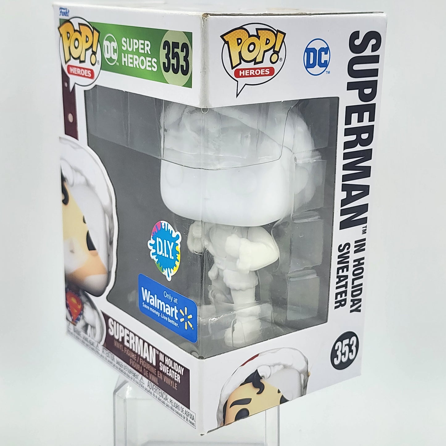 Funko Pop - DC Super Heroes: Superman in Holiday Sweater (DIY) #353