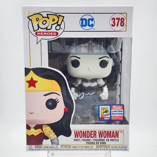 Funko Pop - Wonder Woman (Imperial Palace) (Black & White) #378 (SDCC)
