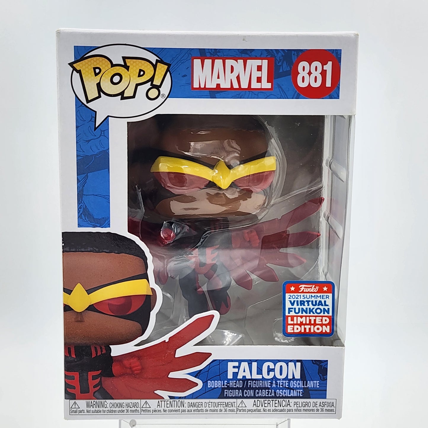 Funko Pop - Marvel: Falcon #881 (Summer Conv.)