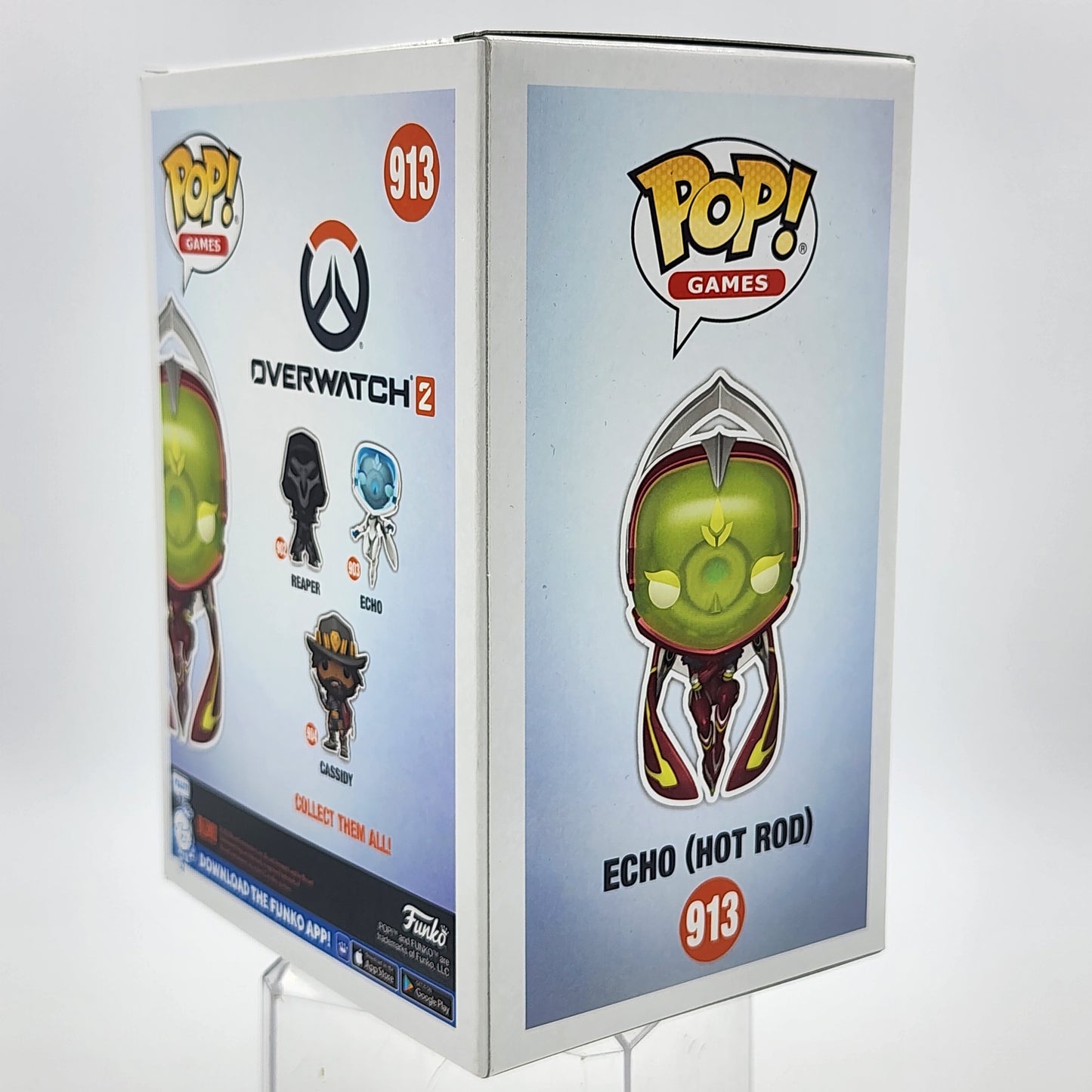 Funko Pop - Overwatch: Echo (Hot Rod) #913