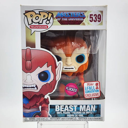 Funko Pop - Masters of the Universe: Beast Man (Flocked) #539 (Fall Conv.)