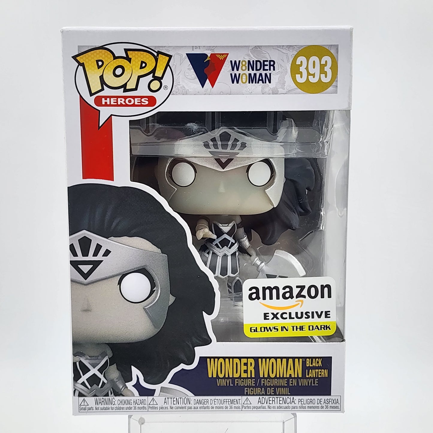 Funko Pop - Wonder Woman Black Lantern (Glow in the Dark) (Amazon Exclusive) #393