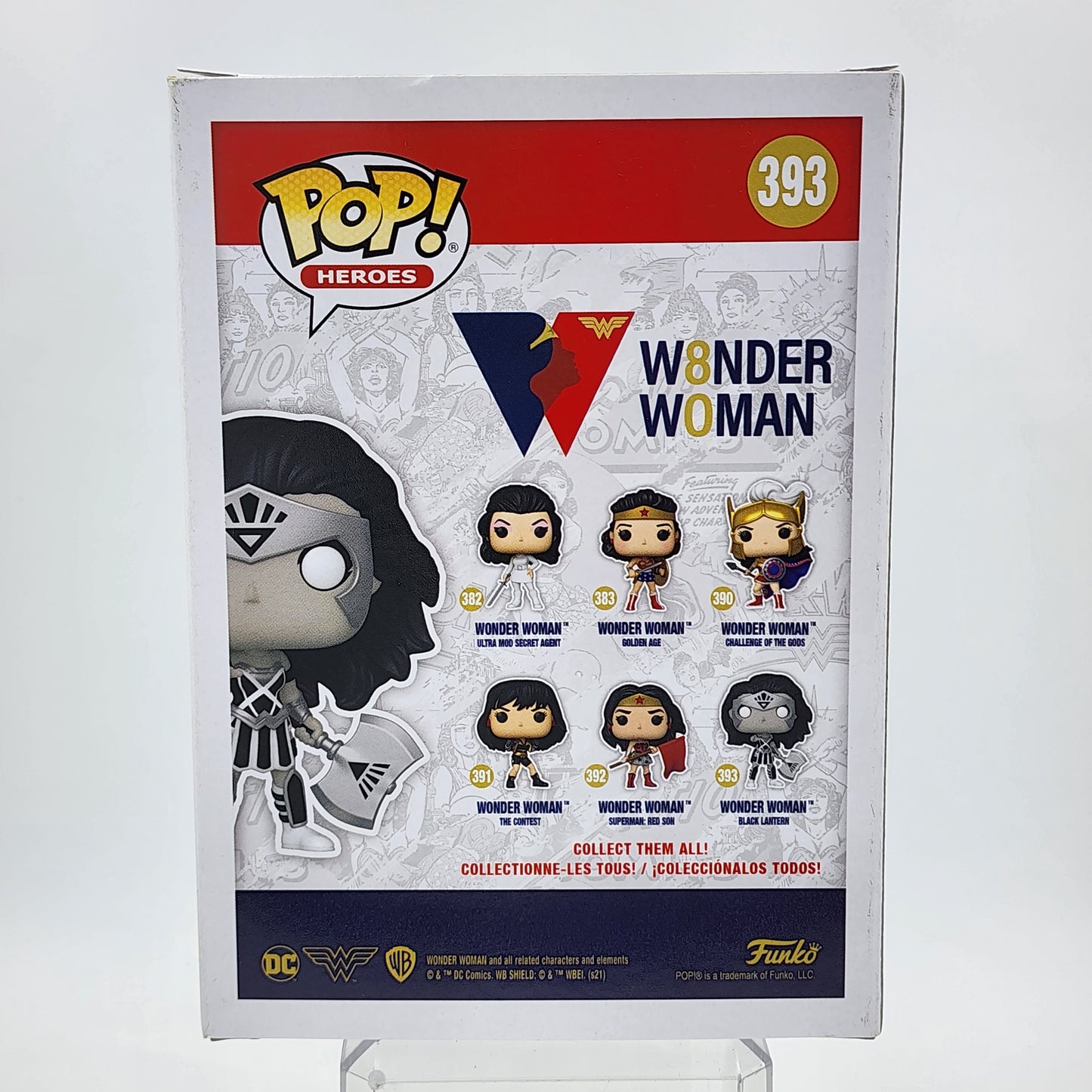 Funko Pop - Wonder Woman Black Lantern (Glow in the Dark) (Amazon Exclusive) #393