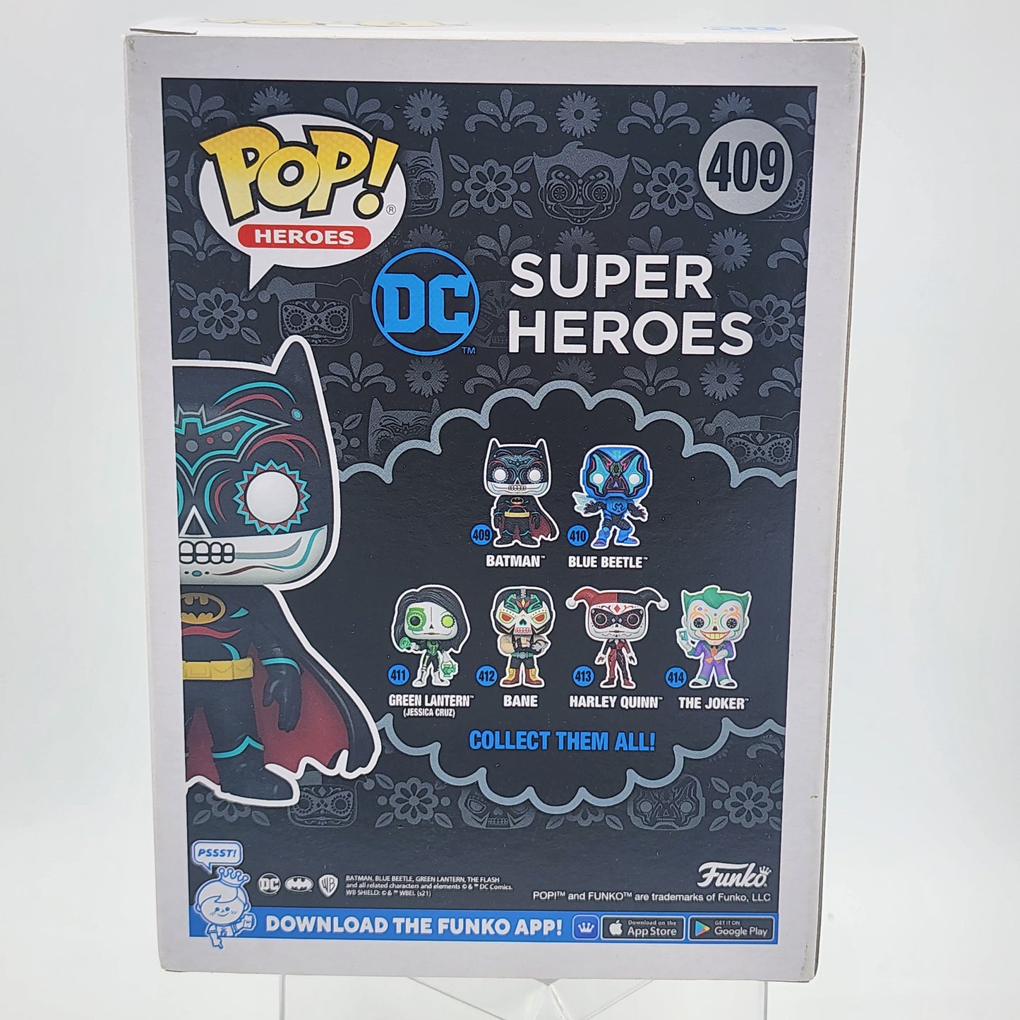 Funko Pop - Batman (Dia De Los DC) (Glow) #409