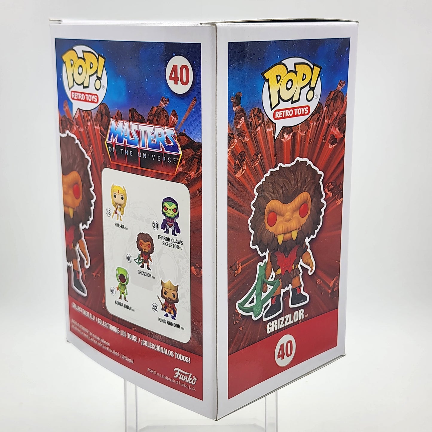 Funko Pop - Masters of the Universe: Grizzlor (Flocked) #40