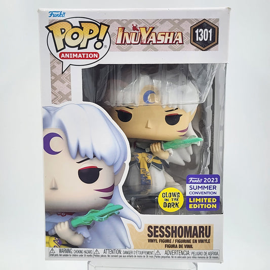 Funko Pop - InuYasha: Sesshomaru (Glow) #1301 (Summer Conv.)