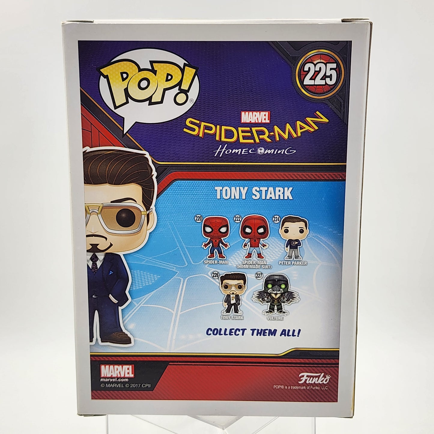 Funko Pop - Spider-Man Home Coming: Tony Stark #225 (Summer Conv.)
