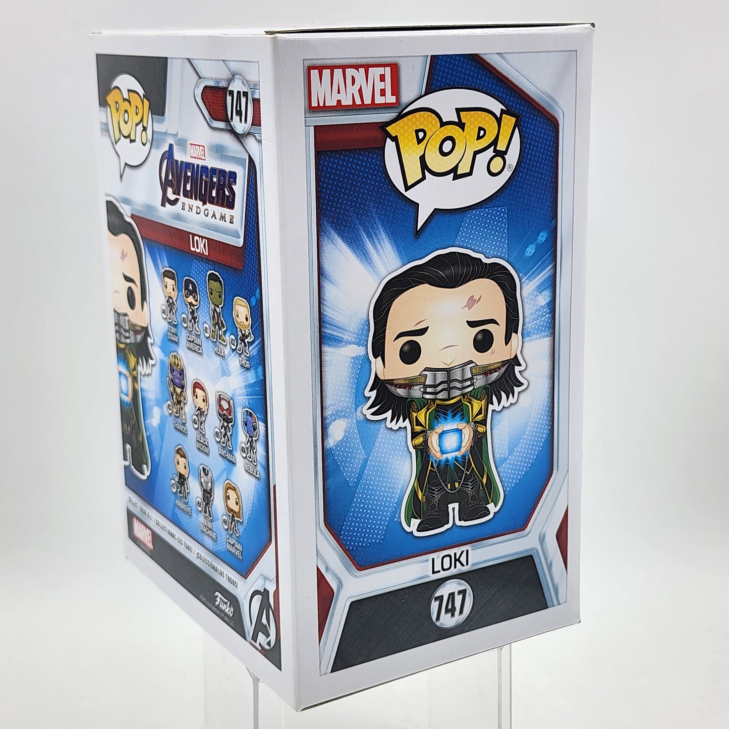 Funko Pop - Avengers Endgame: Loki w/ Tesseract (Glow) #747