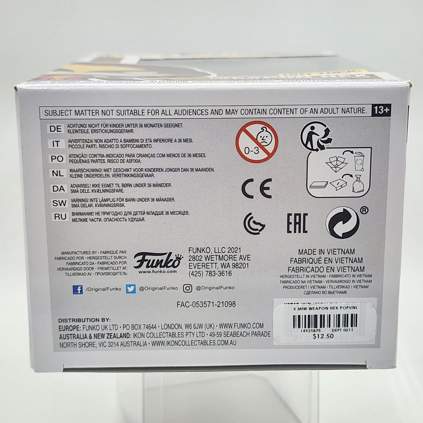 Funko Pop - Infinity Warps: Weapon Hex #865