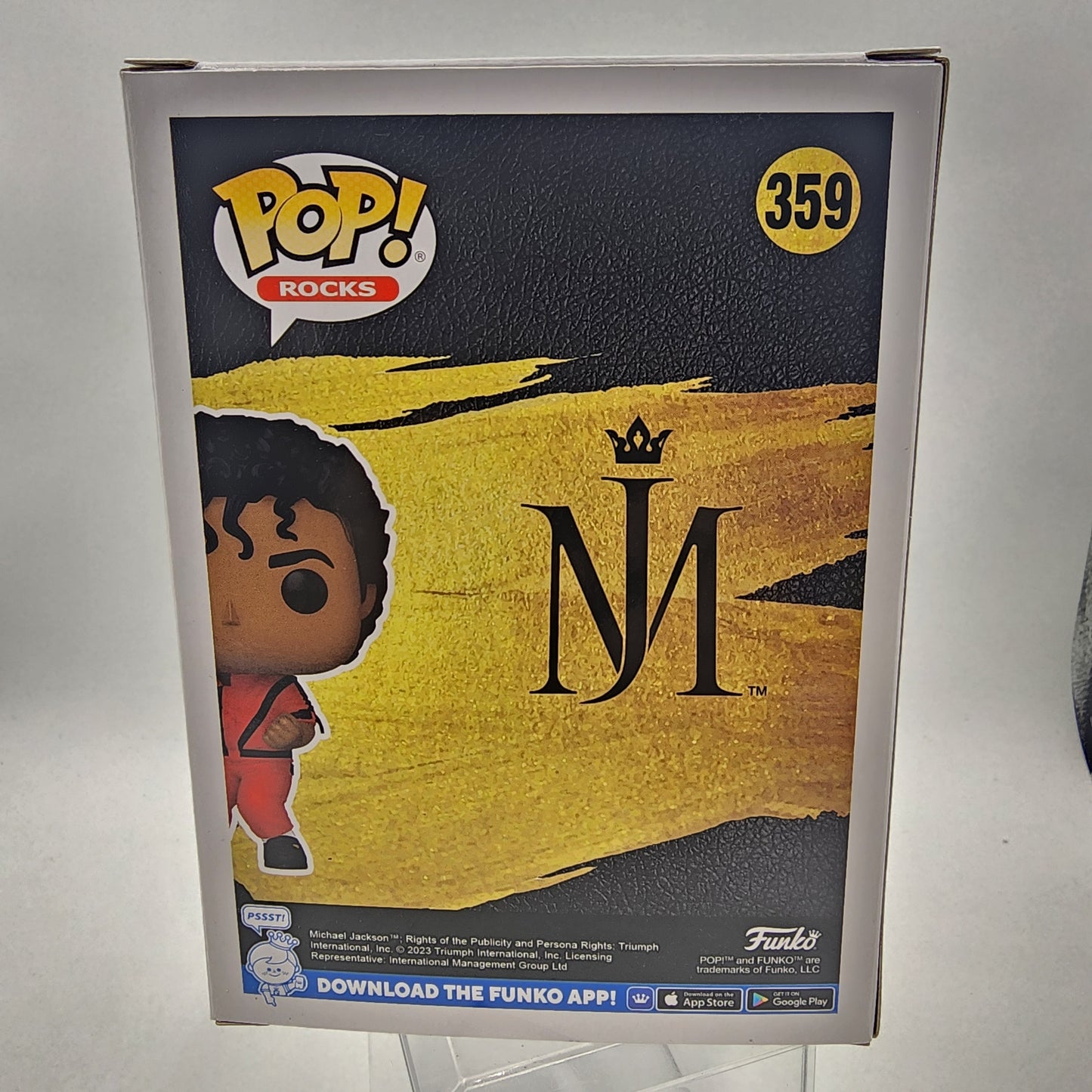 Funko Pop - Rocks: Michael Jackson (Thriller) #359