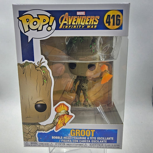 Funko Pop - Avengers Infinity War: Groot (Stormbreaker) #416