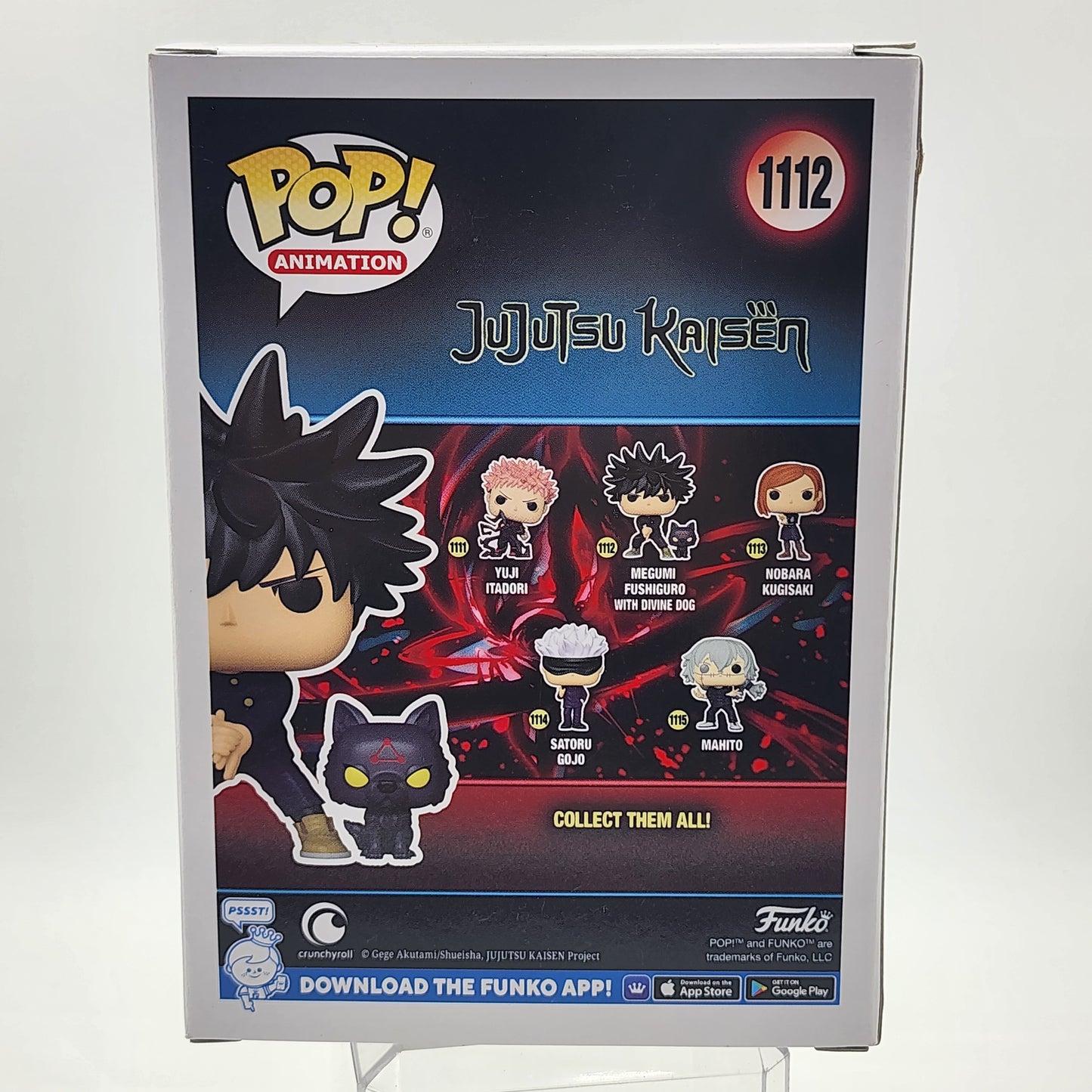 Funko Pop - Jujutsu Kaisen: Megumi Fushiguro with Divine Dog #1112
