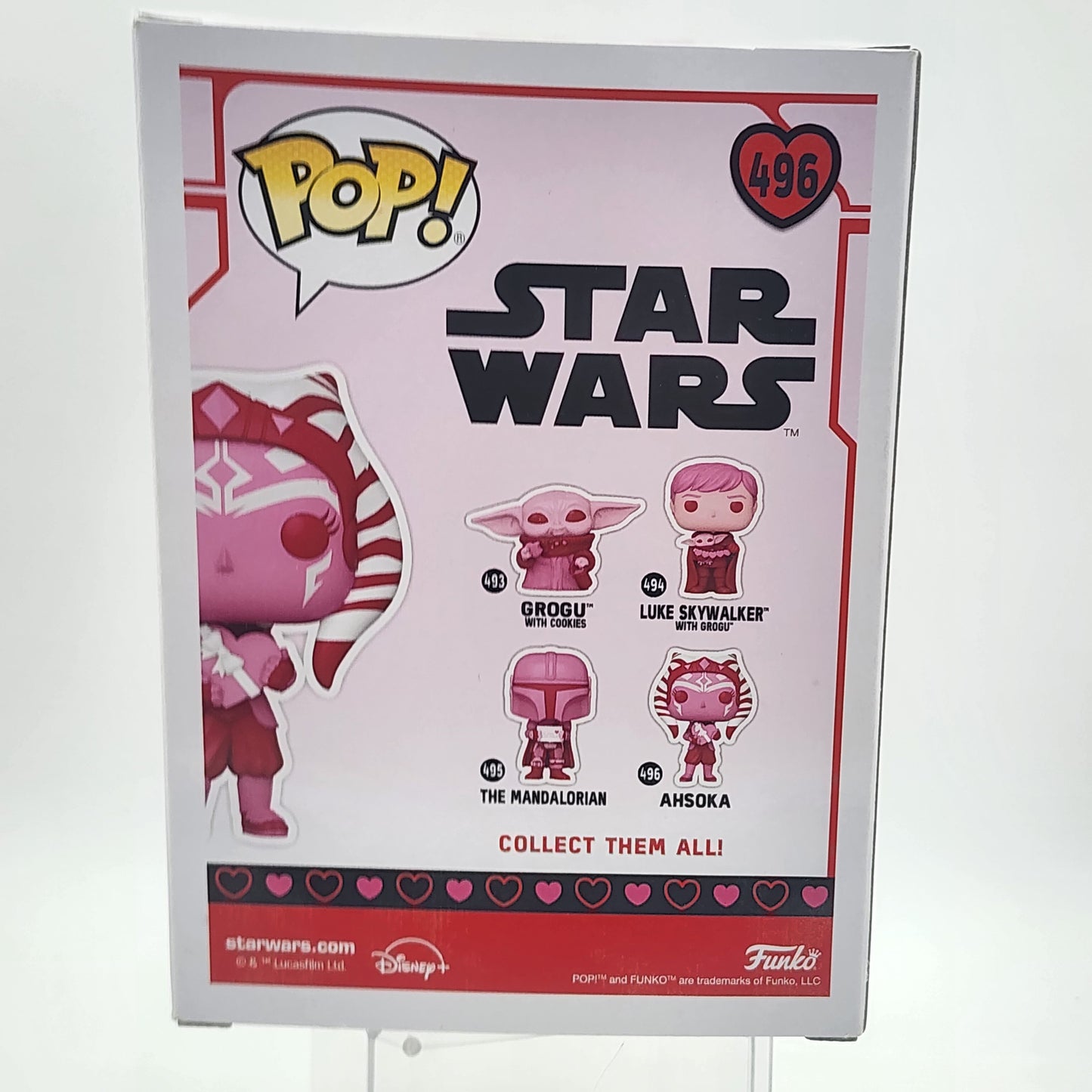 Funko Pop - Ahsoka (Valentine) #496