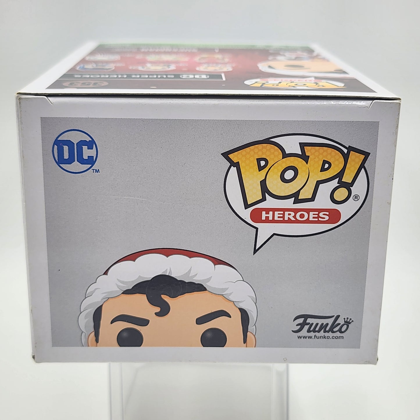 Funko Pop - DC Super Heroes: Superman in Holiday Sweater #353