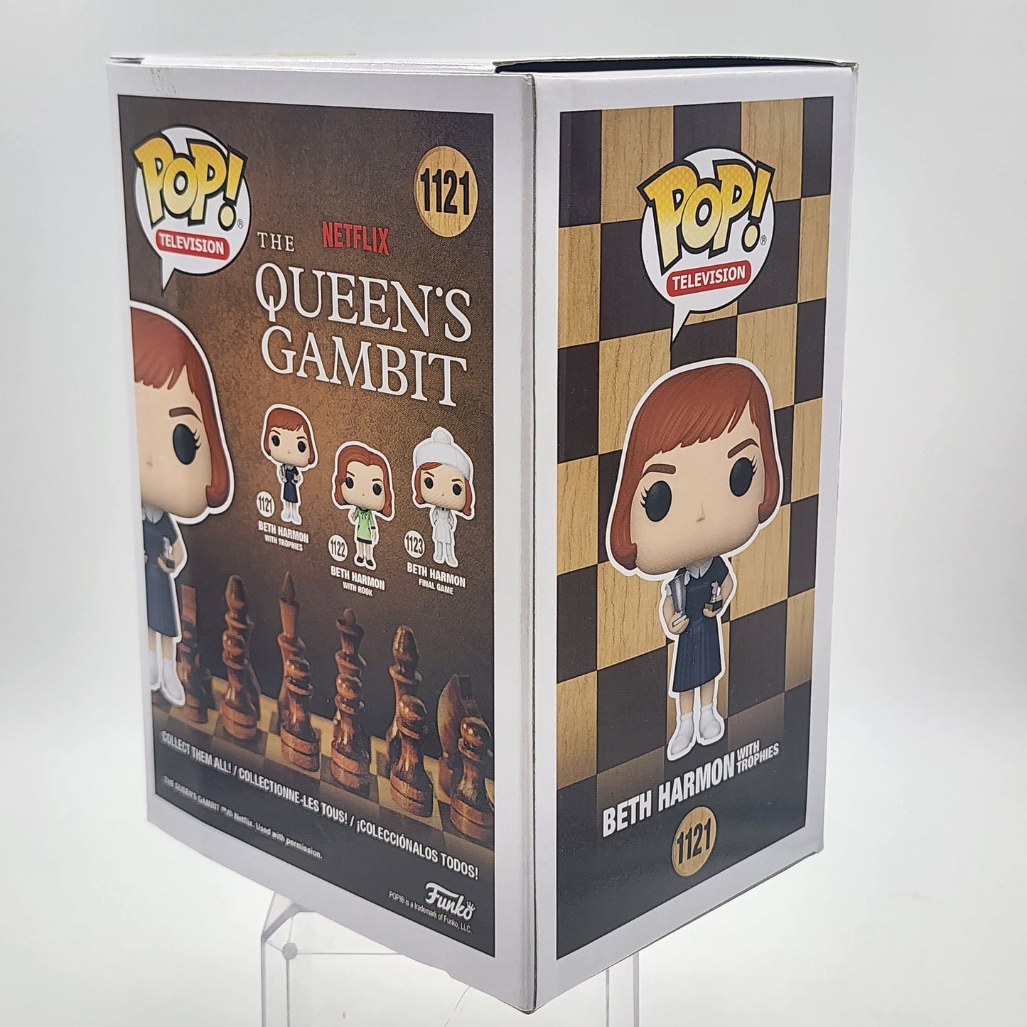 Funko Pop - The Queen's Gambit: Beth Harmon (w/ Trophies) #1121