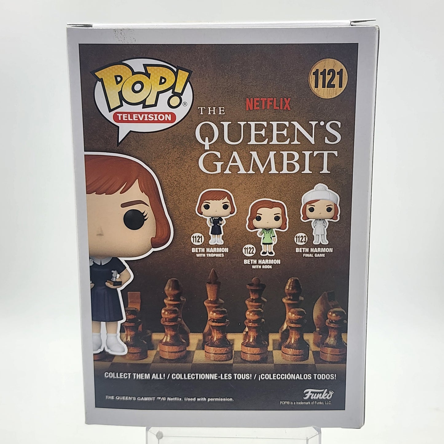 Funko Pop - The Queen's Gambit: Beth Harmon (w/ Trophies) #1121