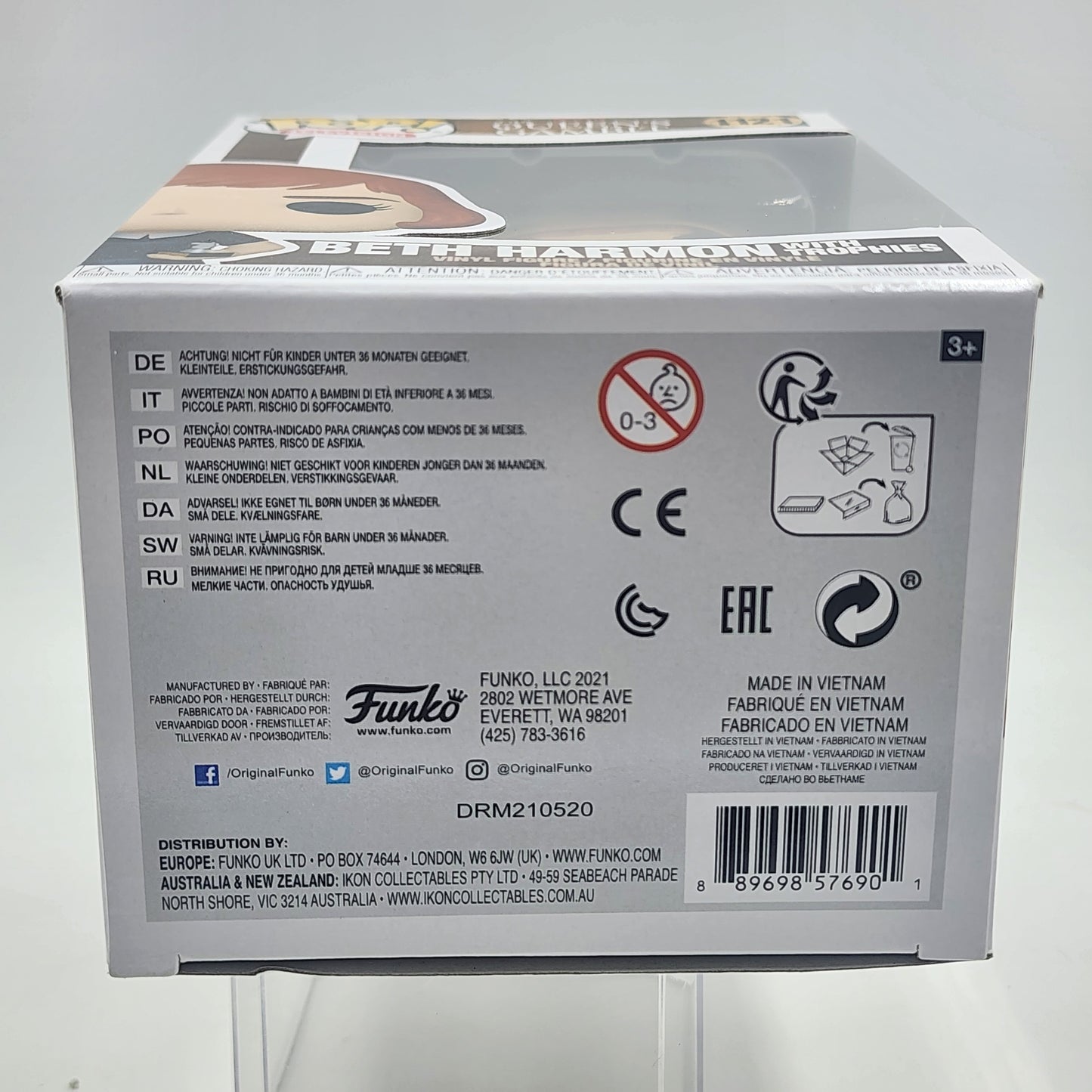 Funko Pop - The Queen's Gambit: Beth Harmon (w/ Trophies) #1121