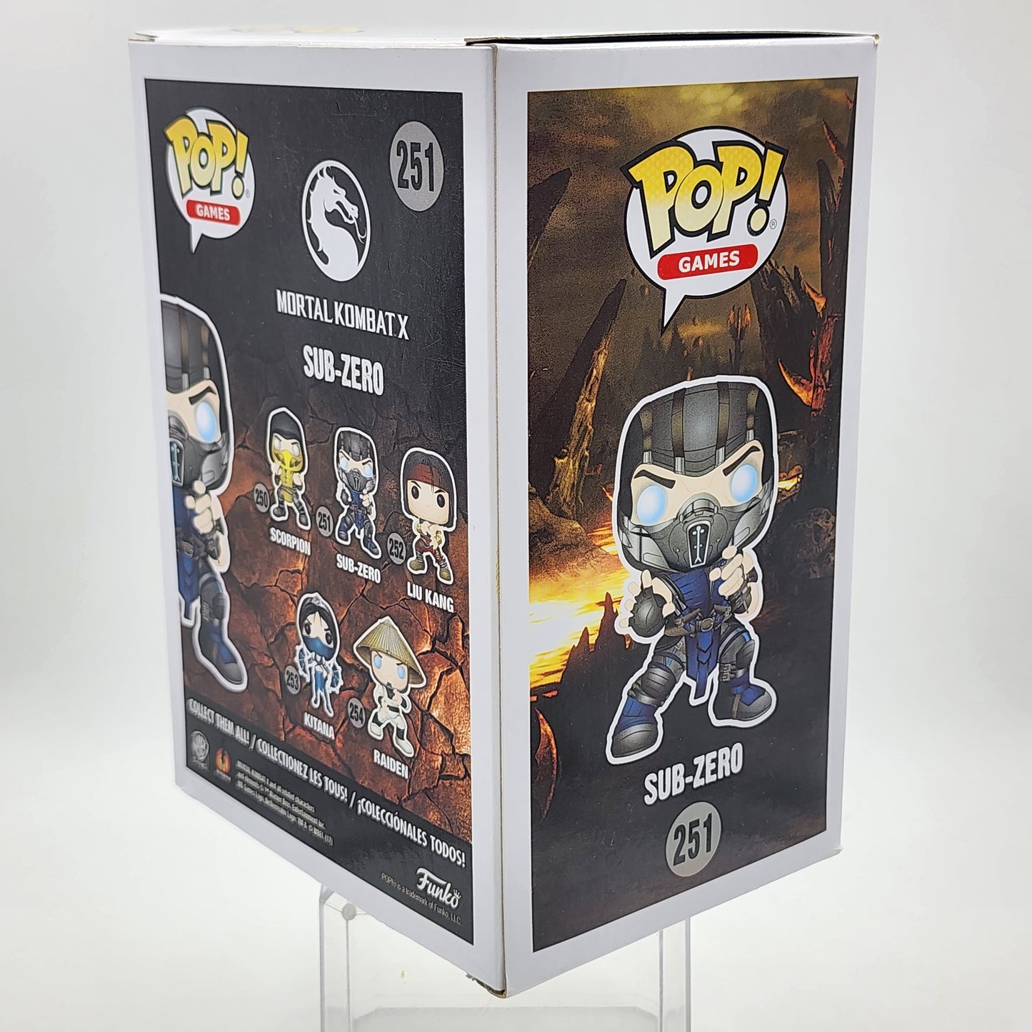 Funko Pop - Mortal Kombat X: Sub-Zero (Ice Ball) (Chase) #251
