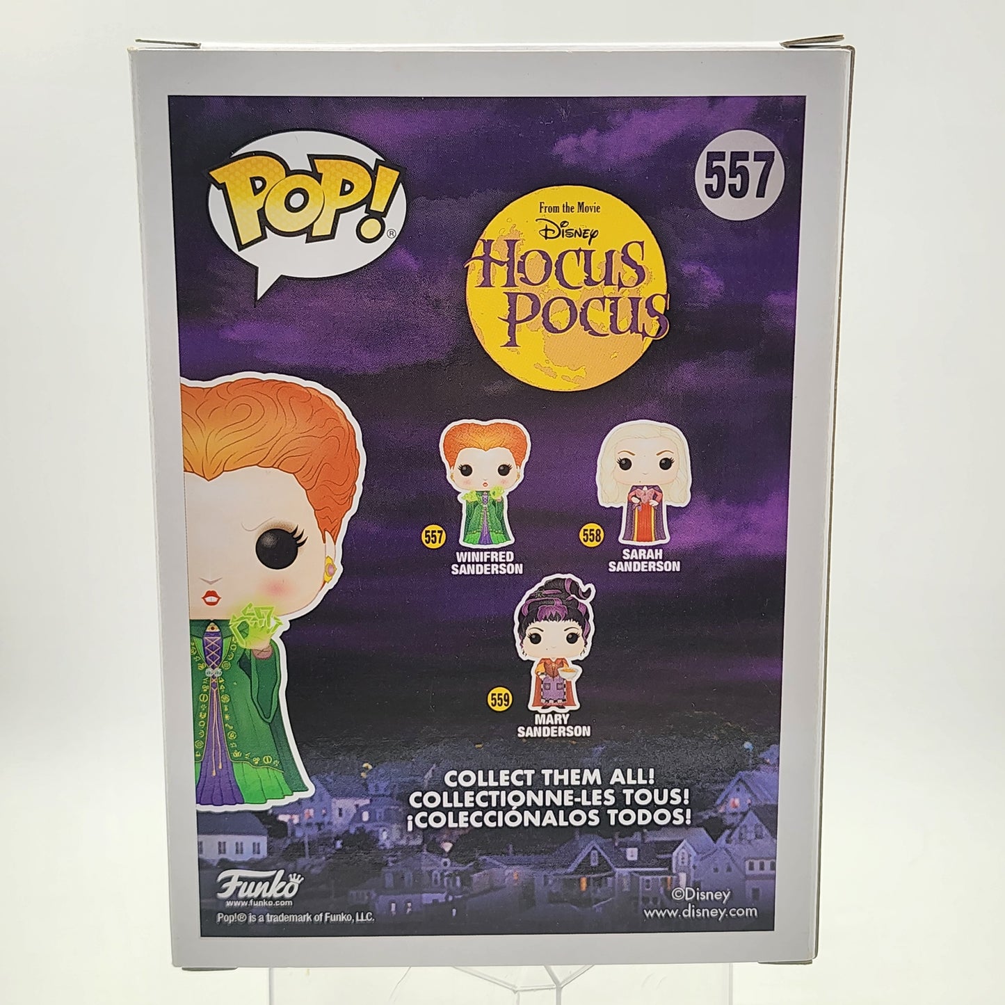 Funko Pop - Hocus Pocus: Winifred Sanderson (with Magic) #557
