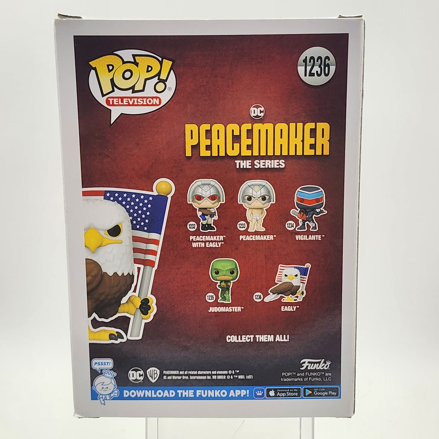 Funko Pop - Peacemaker: Eagly (Flocked) #1236