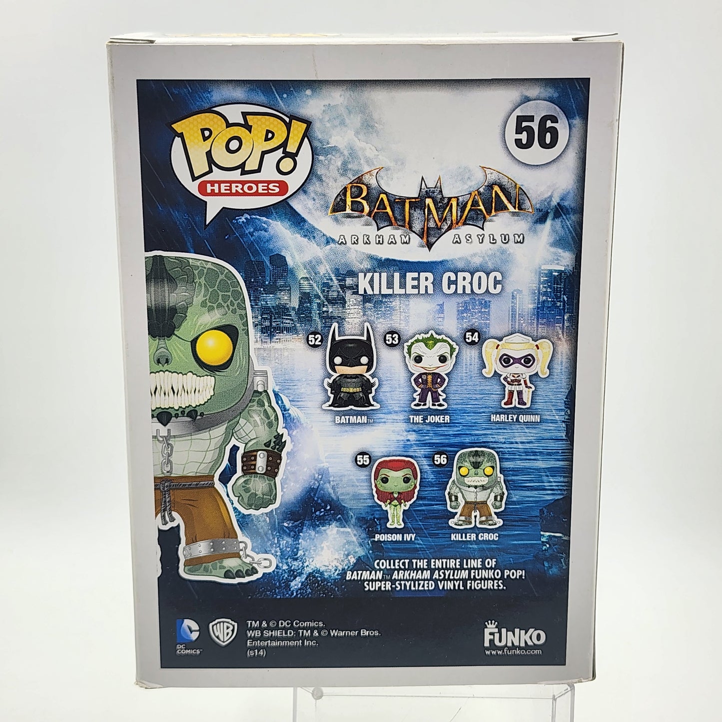 Funko Pop - Batman Arkham Asylum: Killer Croc #56