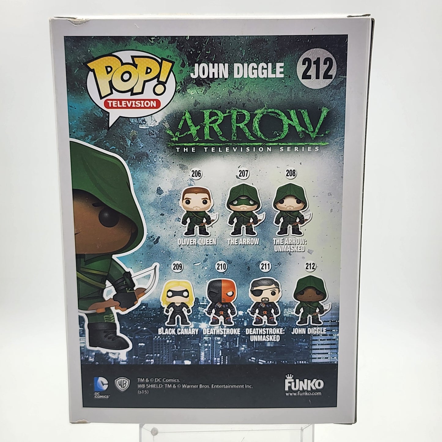 Funko Pop - Arrow TV Series: John Diggle #212 (No Sticker)