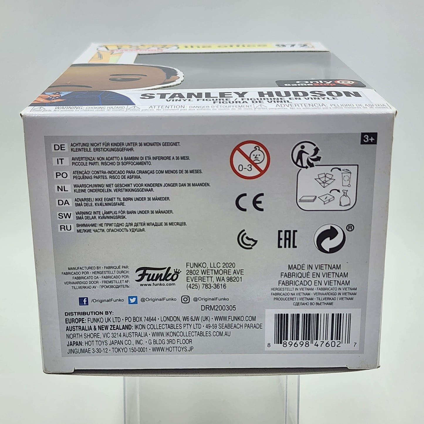 Funko Pop - The Office: Stanley Hudson (Pretzel) #972