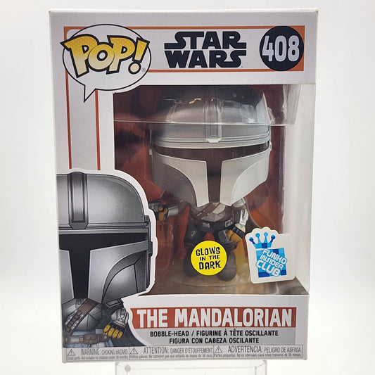 Funko Pop - The Mandalorian: The Mandalorian (Flying) (Glow) #408