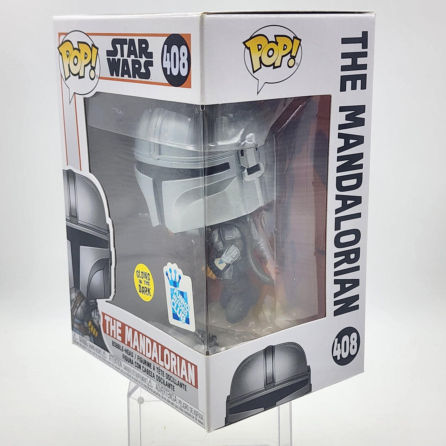 Funko Pop - The Mandalorian: The Mandalorian (Flying) (Glow) #408