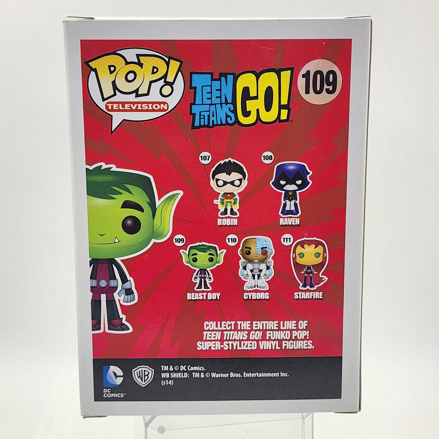 Funko Pop - Teen Titans Go! Beast Boy #109