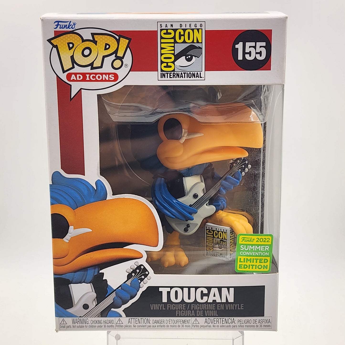 Funko Pop - Ad Icons: Toucan (w/ Guitar) #155