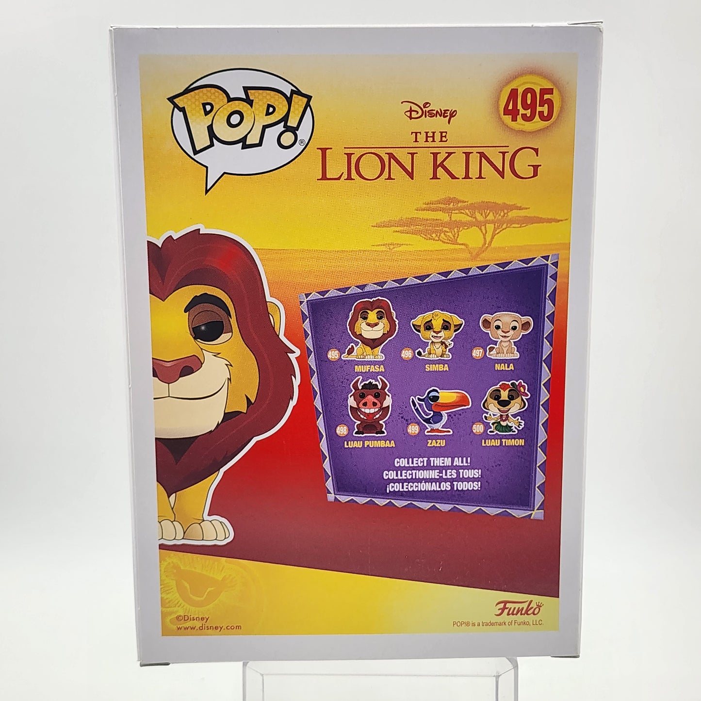 Funko Pop - The Lion King: Mufasa (Glitter) #495