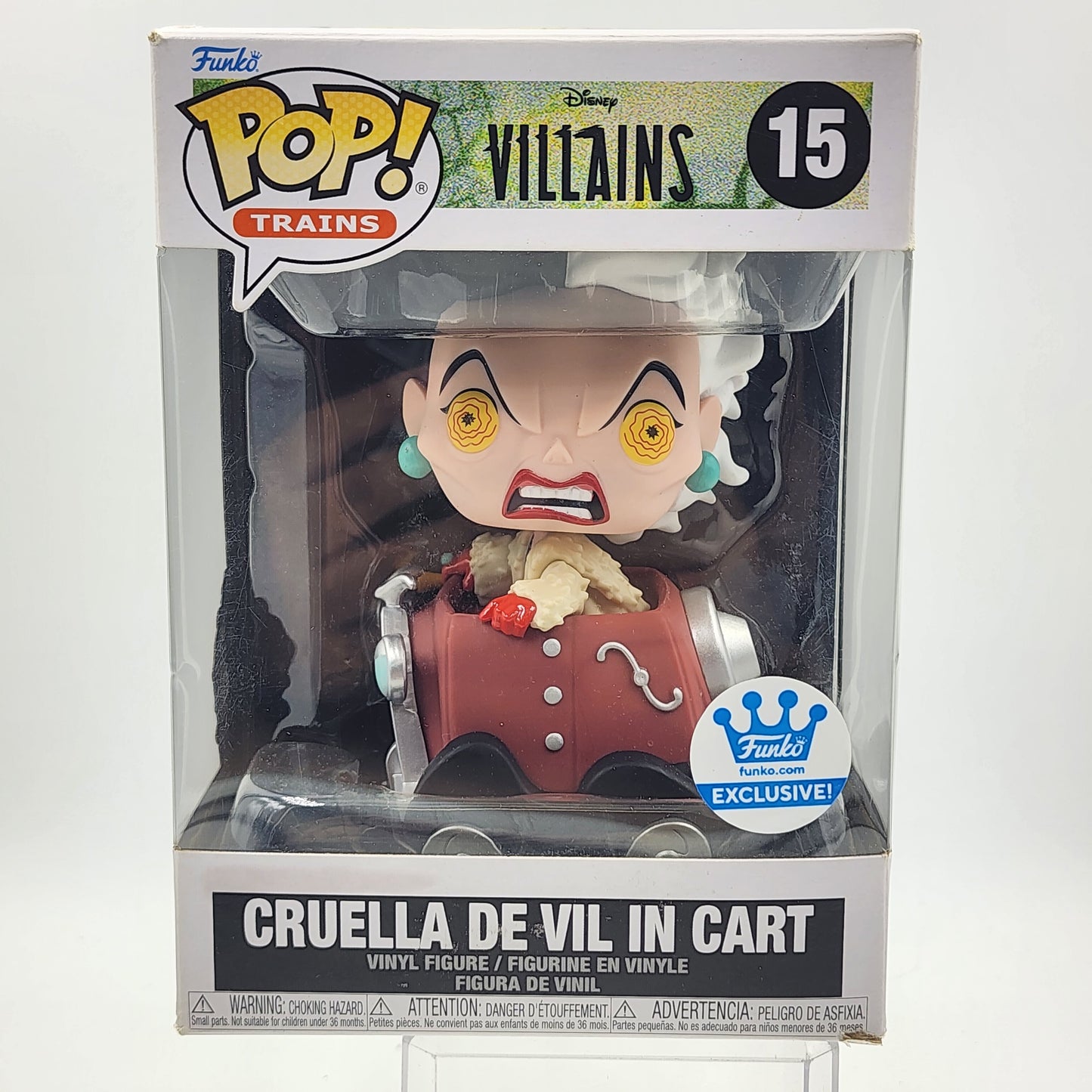 Funko Trains - Villains: Cruella De Vil in Cart #15