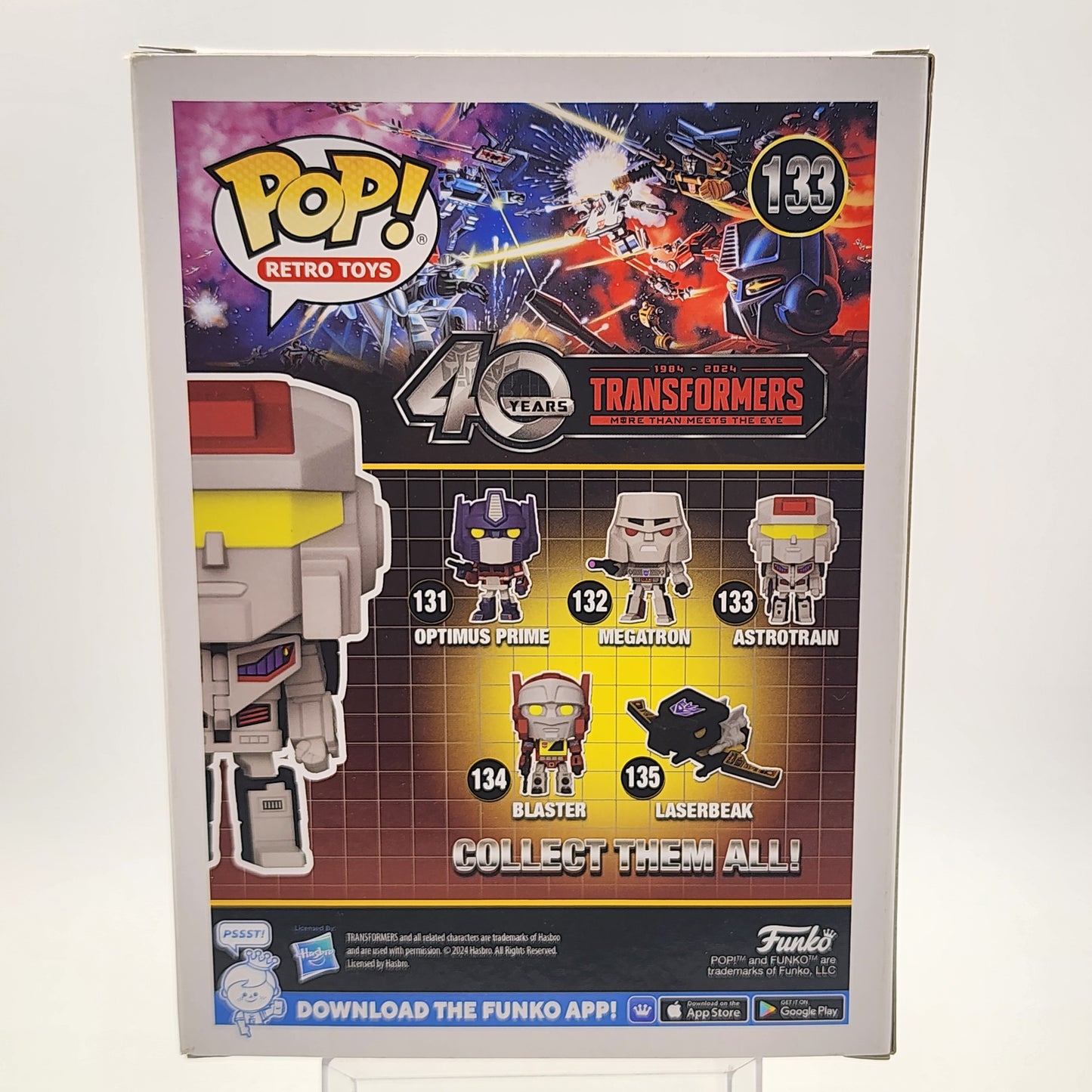 Funko Pop - 40 Years Transformers: Astrotrain #133