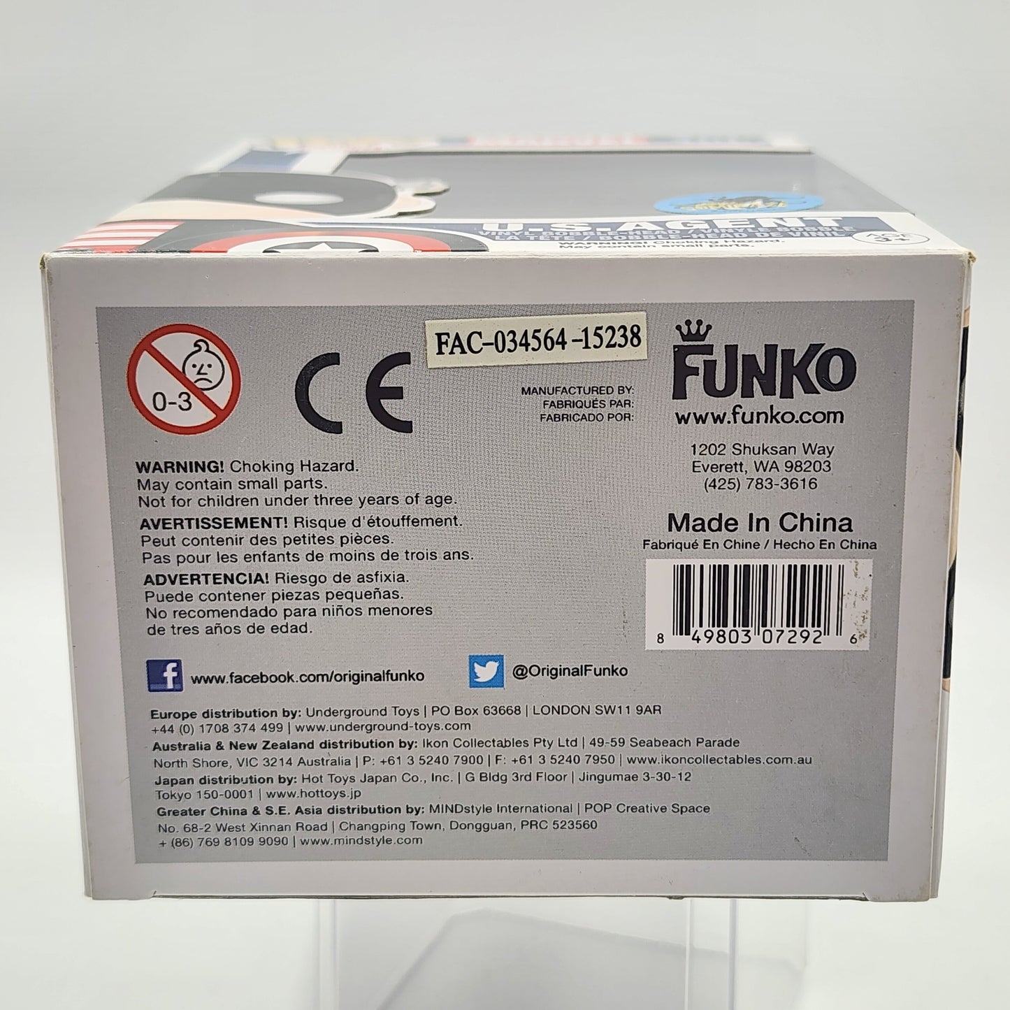 Funko Pop - Marvel: U.S. Agent #108