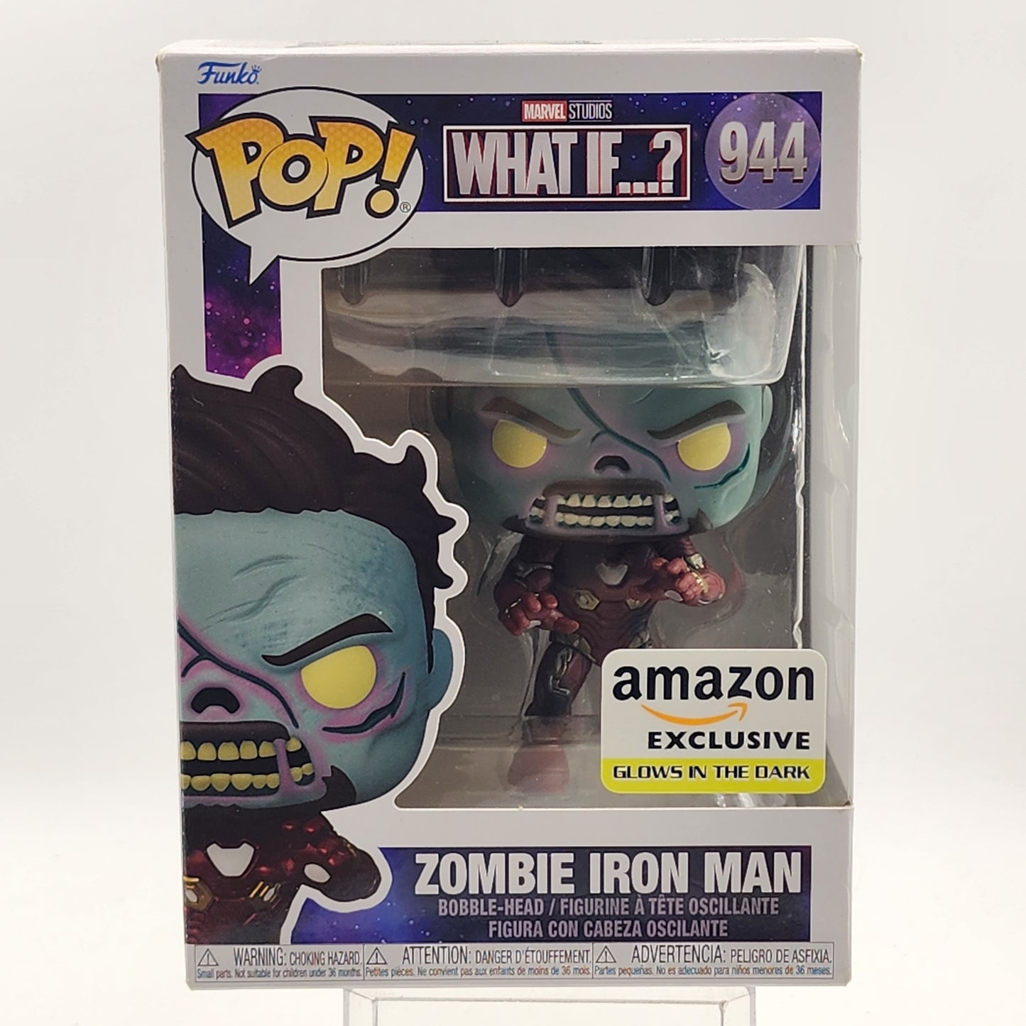 Funko Pop - What If…?: Zombie Iron Man (Glow) #944