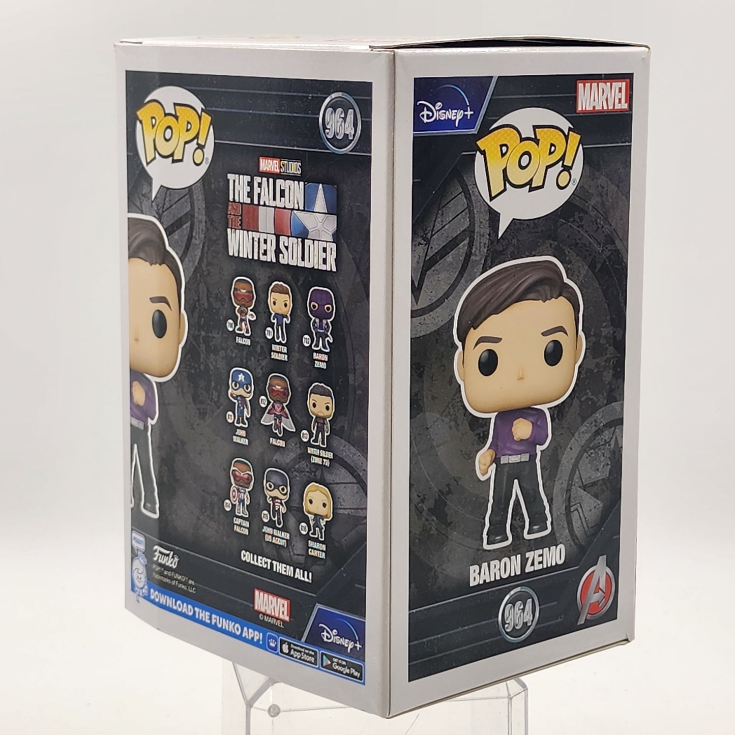 Funko Pop - The Falcon Winter Soldier: Baron Zemo (Dancing) #964