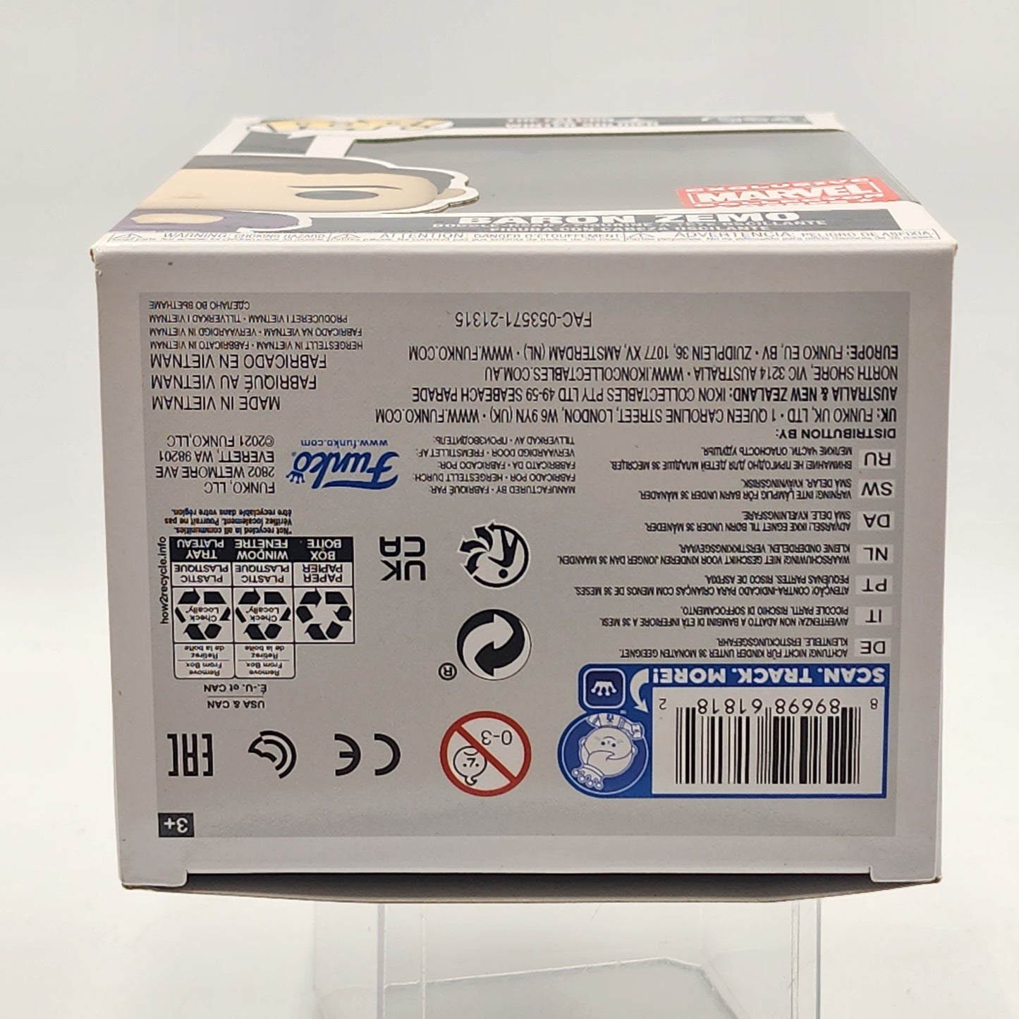 Funko Pop - The Falcon Winter Soldier: Baron Zemo (Dancing) #964