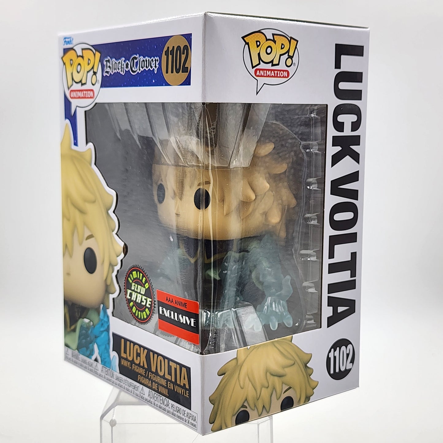 Funko Pop - Black Clover: Luck Voltia (Glow) (Chase) #1102