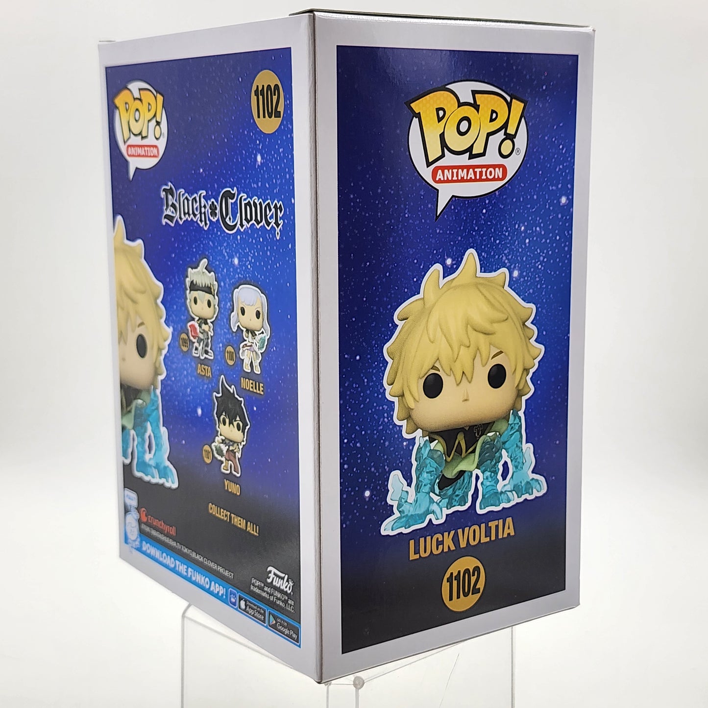 Funko Pop - Black Clover: Luck Voltia (Glow) (Chase) #1102