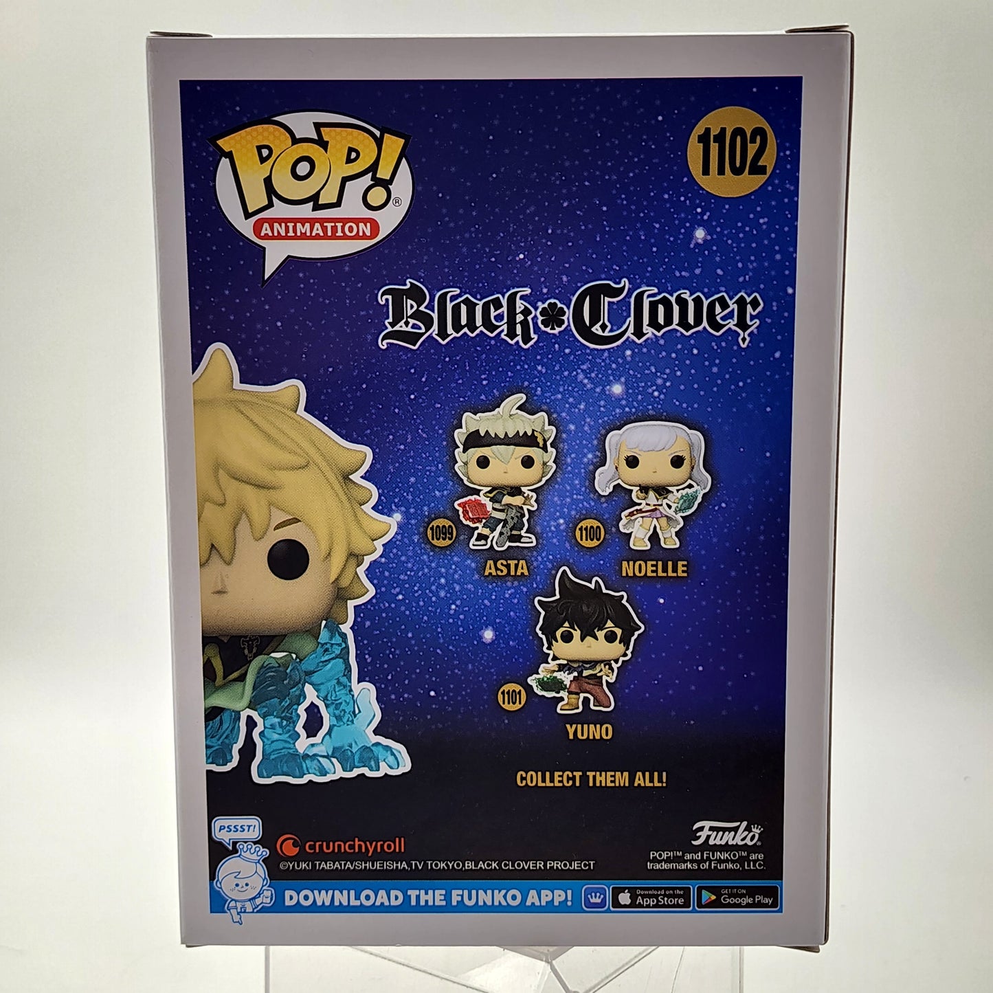 Funko Pop - Black Clover: Luck Voltia (Glow) (Chase) #1102