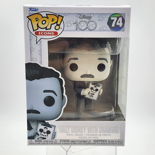 Funko Pop - Disney 100: Walt Disney with Drawing #74
