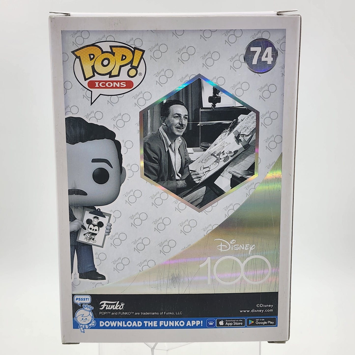 Funko Pop - Disney 100: Walt Disney with Drawing #74