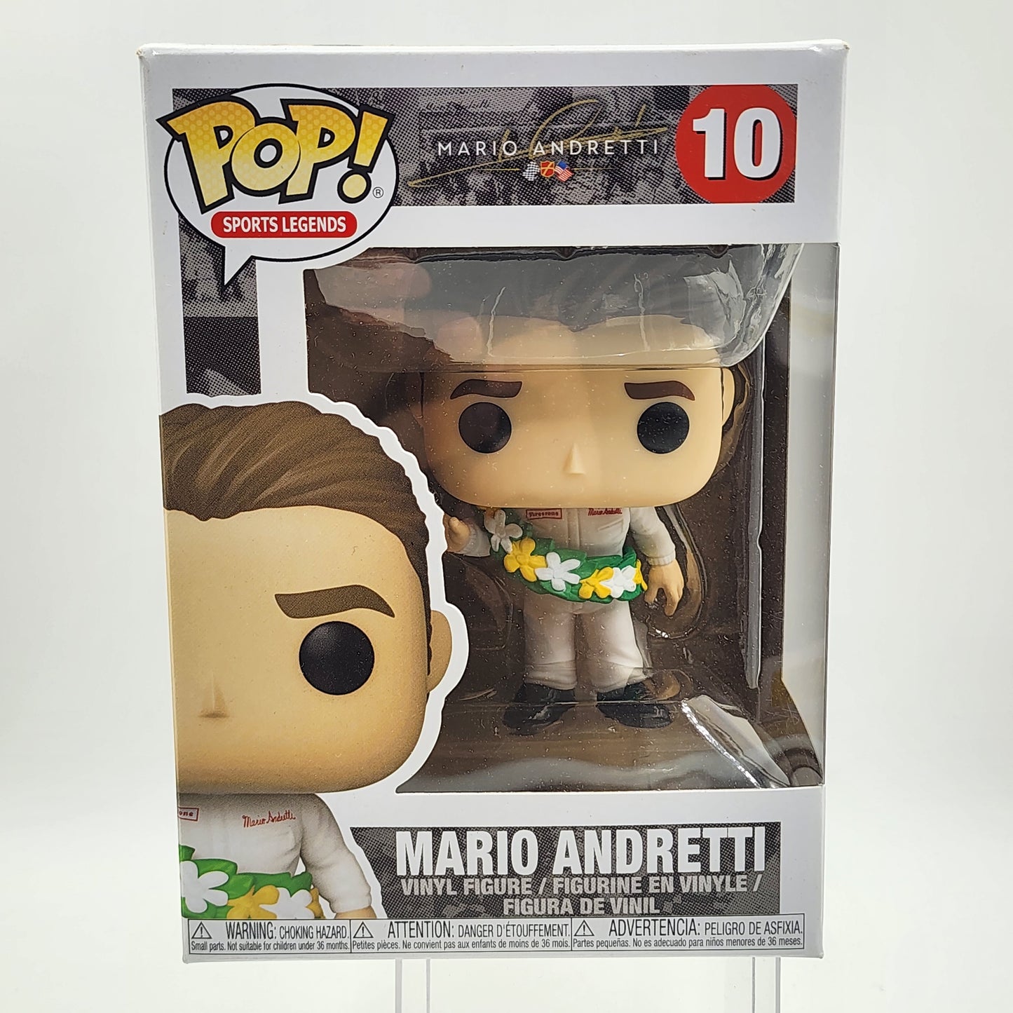 Funko Pop - Sports Legends: Mario Andretti #10